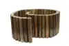 Artikelbild 1 des Artikels “Bambusverkleidung Wulung (schwarzbraun) mit flexiblem Edelstahl. Durchmesser 3-5cm 206x32 cm Höhe. “
